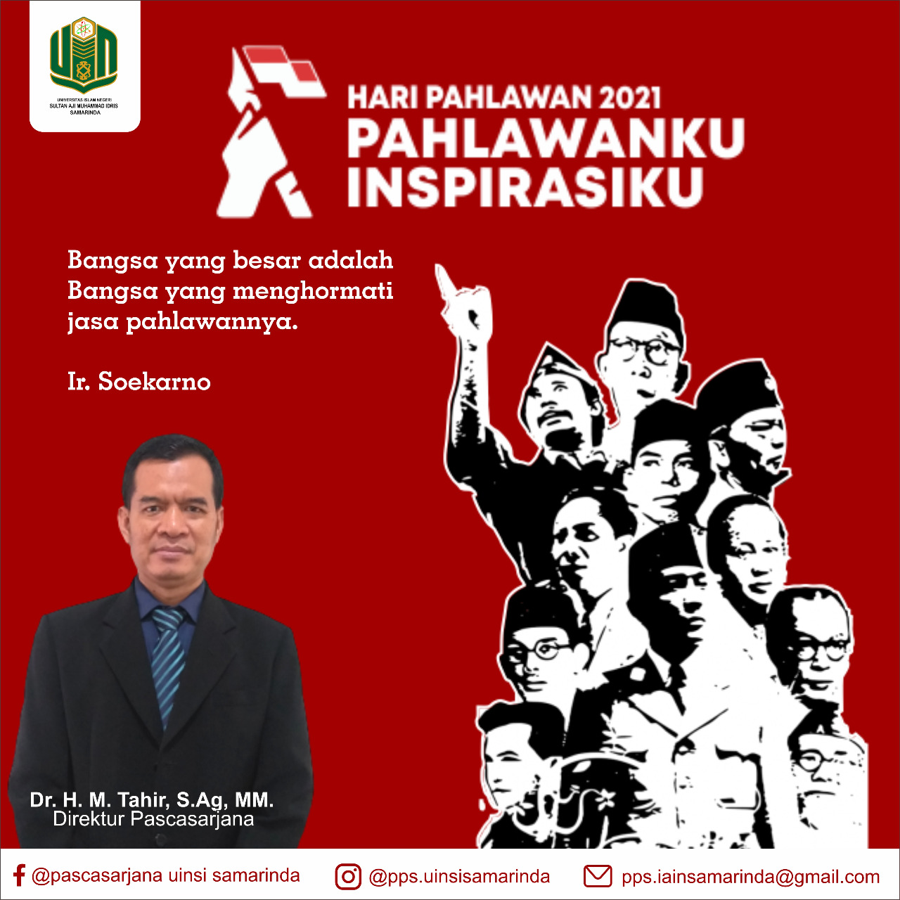 Selamat Hari Pahlawan Tahun 2021