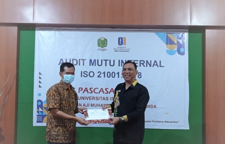 Pascasarjana UINSI Samarinda Laksanakan Audit Mutu Internal ISO 21001:2018 Tahun 2022