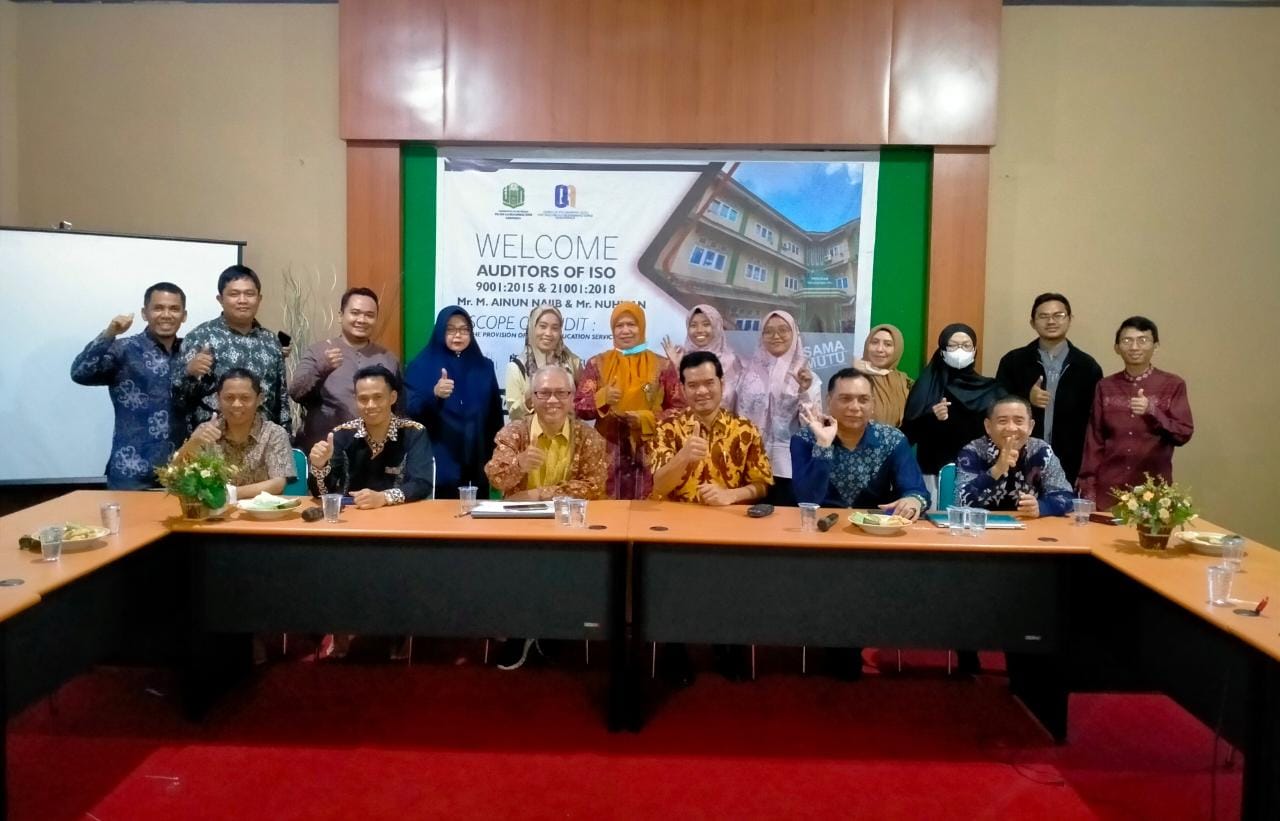 Audit ISO 9001:2015 & 21001: 2018 Pacasarjana UINSI Samarinda