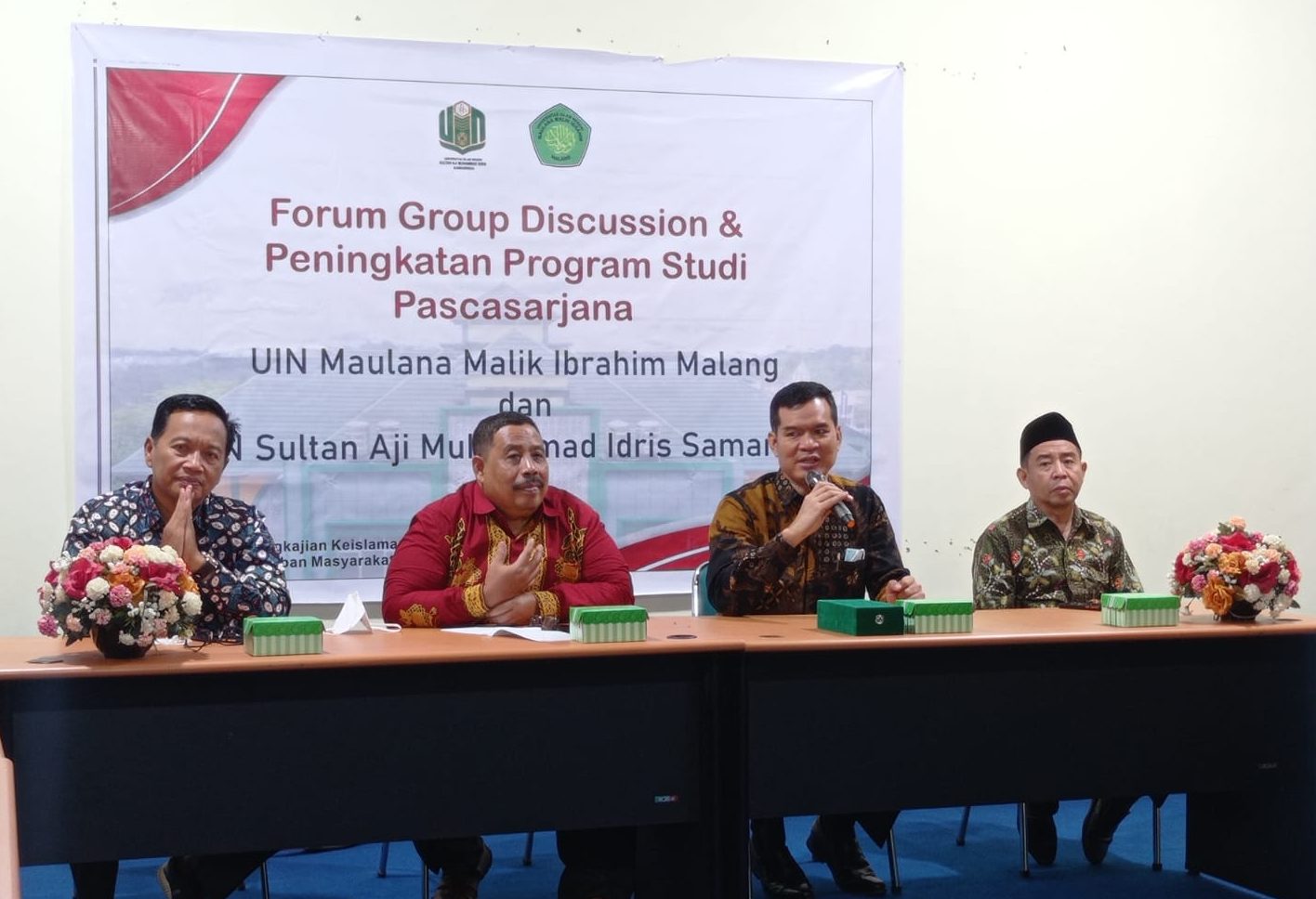 Pascasarjana UINSI Samarinda Gelar Forum Group Discussion  & Peningkatan Program Studi Bersama UIN Maulana Malik Ibrahim Malang