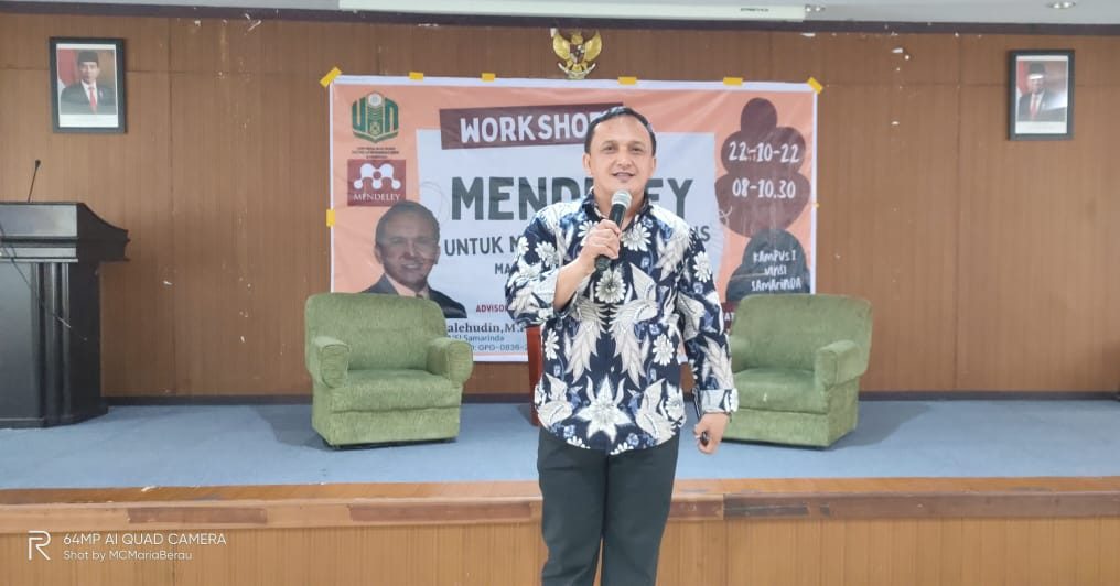 Kaprodi Manajemen Pendidikan Islam (MPI) Pascasarjana Gelar Pelatihan Mandeley