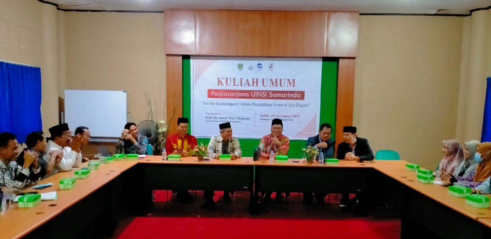 Kuliah Umum Pascasarjana Mengangkat Tema Isu Isu Kontemporer Dalam Pendidikan Islam Di Era digital