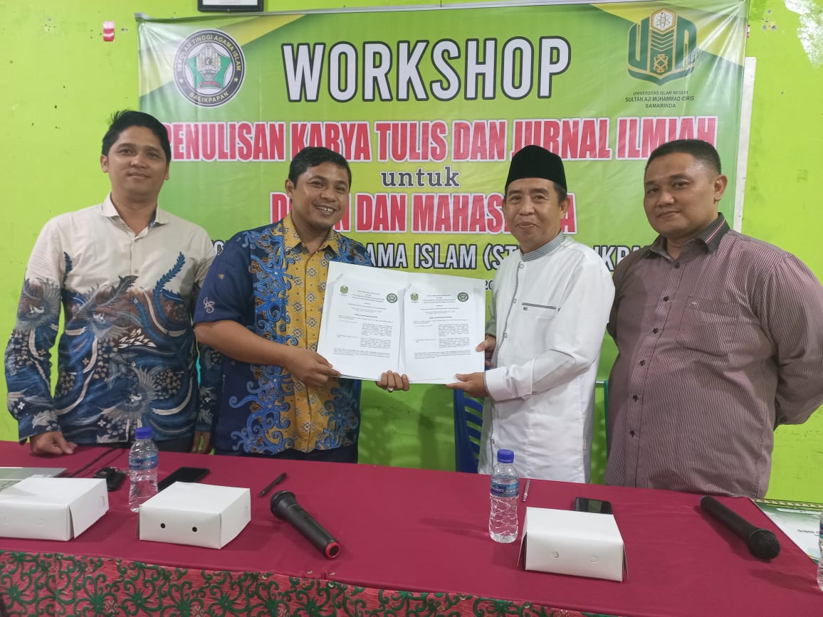 Penandatangan PKs Program Doktor S3 dengan STAI Balikpapan