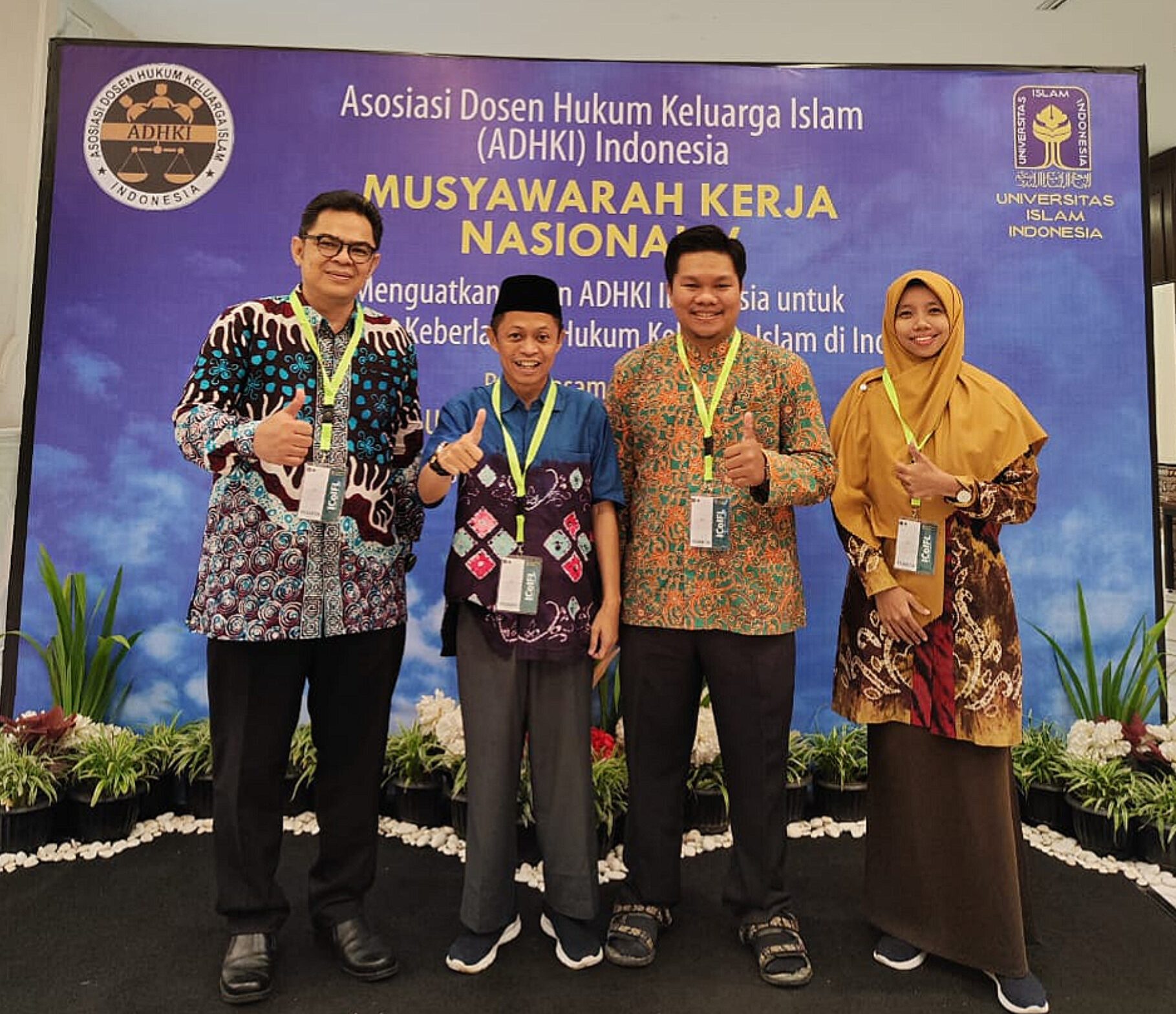 Program Studi Hukum Keluarga Pascasarjana UINSI Samarinda Hadiri Acara Musyawarah Kerja Nasional V dan The 3rd Internasional Conference on Islamic Family Law of ADHKI (Asosiasi Dosen Hukum Keluarga Islam)