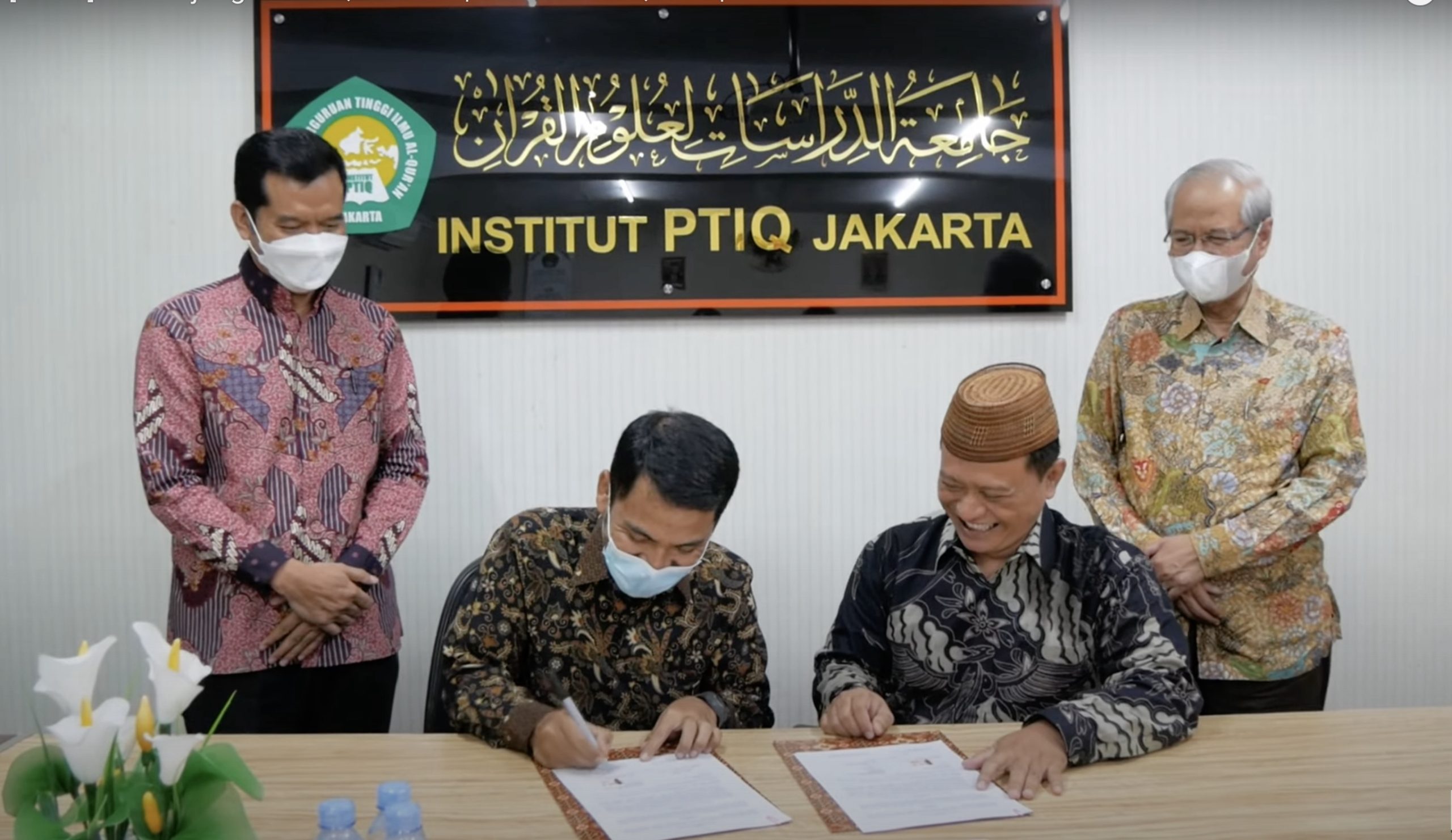 Pascasarjana Melakukan MoU dengan PTIQ Jakarta