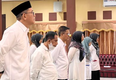 Direktur Pascasarjana Pimpin Apel Kampus 1, Ini pesan Beliau untuk awali November dengan baik