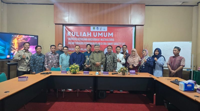 Program Doktor UINSI Gelar Kuliah Umum dengan usung tema memahami perbedaan dengan bijaksana di Era Smart Society 5.0