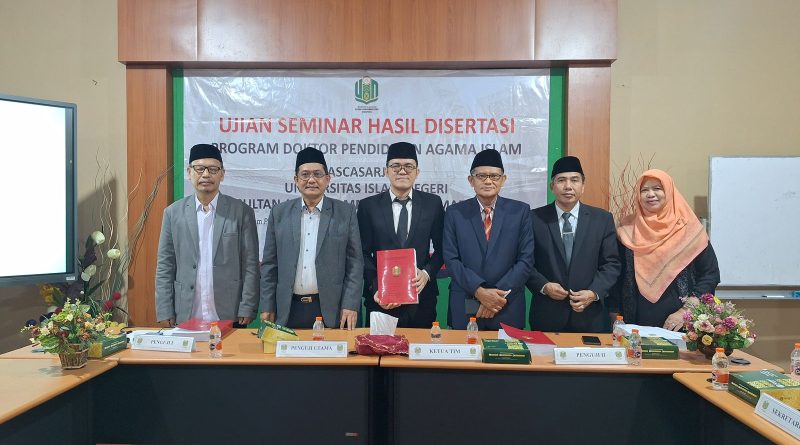 Mahasiswa Program Doktor Pascasarjana UINSI Samarinda Kembangkan Model Pembelajaran PAI Berbasis Kontekstual