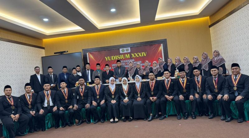 Yudisium XXXIV Pascasarjana UINSI Samarinda: Mengukuhkan 15 Magister Baru Berbasis Integritas Keilmuan dan Spirit Kelembagaan