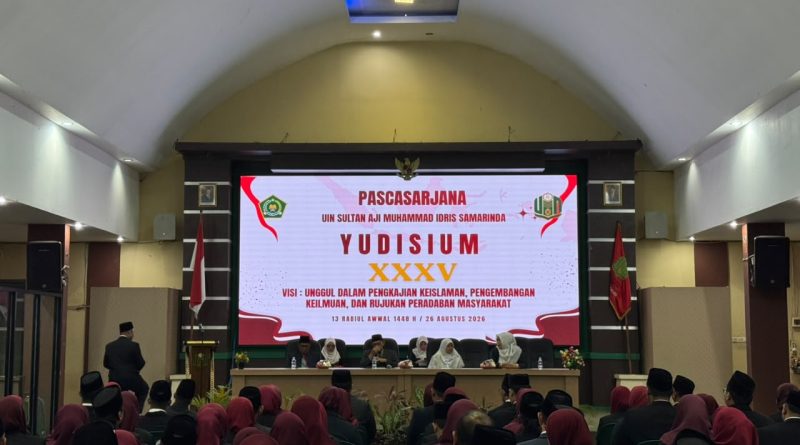 Yudisium XXXV Pascasarjana UINSI Samarinda: 141 Magister Baru Siap Mengabdi untuk Masyarakat